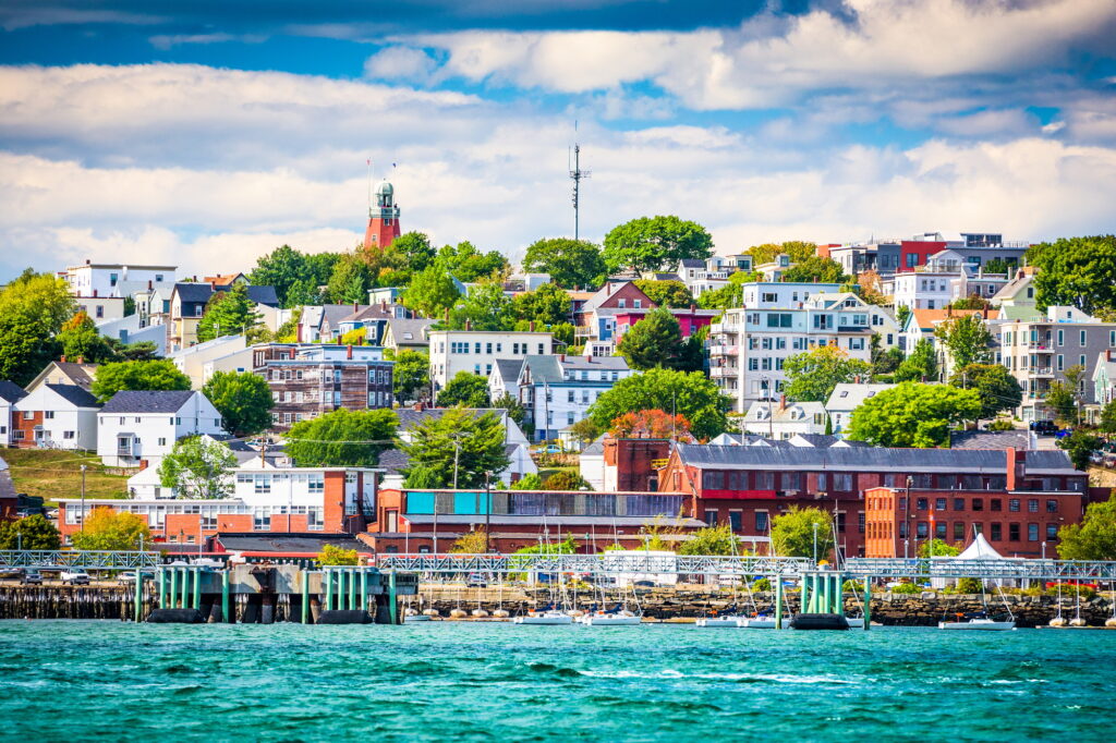 Augusta, Maine Skyline